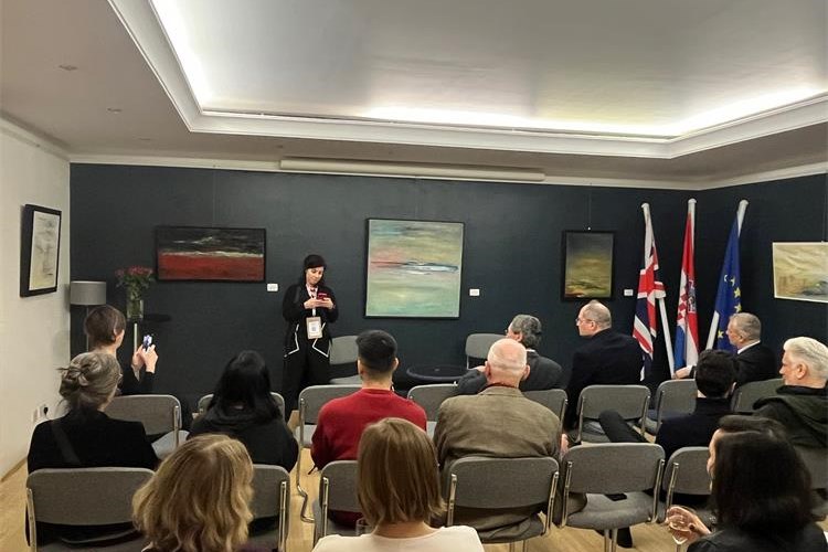 Slika Publishers at the Embassy of the Republic of Croatia in London, 12 March 2025